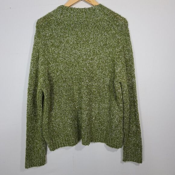 MODERN SOUL Green Open Front  Cardigan Sweater - Picture 9 of 11
